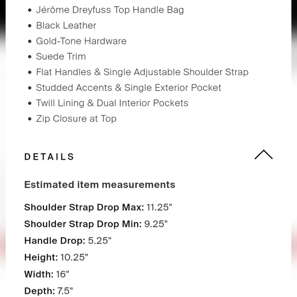 Jerome Dreyfuss Jacques Dark Blue Leather Tote/Crossbody – Chic Designer Bag - Picture 16 of 17